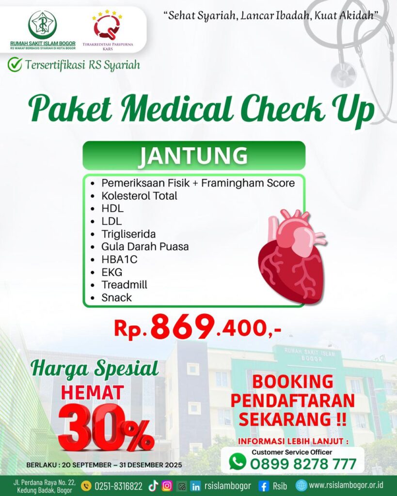 Paket Medical Check Up Jantung