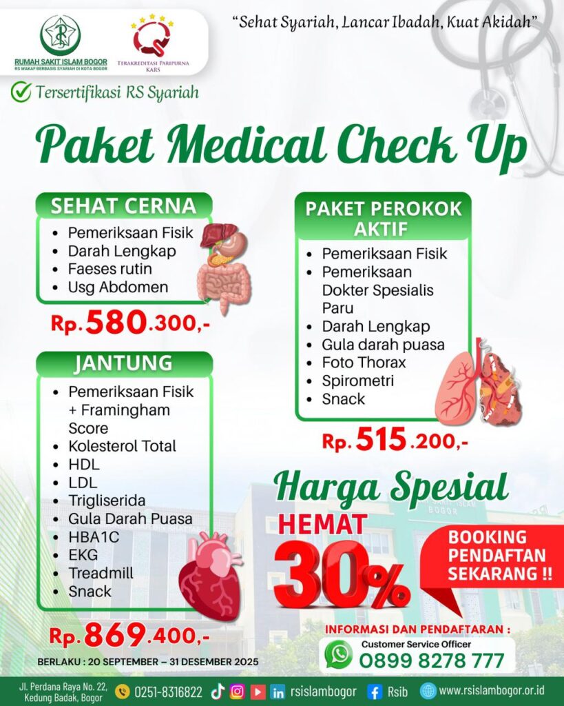 Paket Medical Check Up